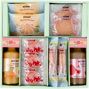 ギフト 内祝い 贈り物 ムーミン ジュース&amp;スイーツセット MS-20 お返し 七五三 お歳暮 御歳暮 2022