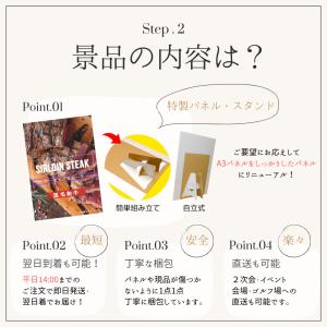 スイーツ 景品 目録 二次会 パネル おしゃれ...の詳細画像3