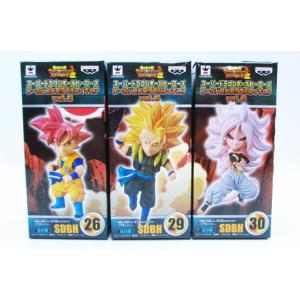 スーパードラゴンボールヒーローズ ワールドコレクタブルフィギュアvol.6 3種セット