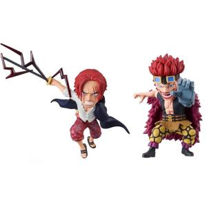 ワンピース ワールドコレクタブルフィギュア シャンクス・キッド 2種セット