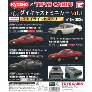 1/100 ダイキャストミニカー vol.1 スカイライン ヒストリー