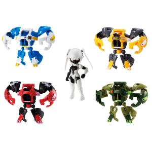 カプセロイド カプセル→ロボ 5種セット アンドロイド
