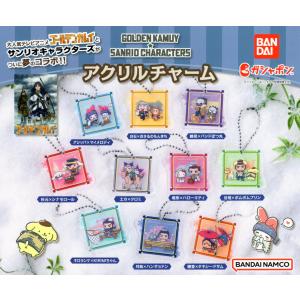 ゴールデンカムイ×サンリオキャラクターズ アクリルチャーム 全10種セット コンプ コンプリートセット｜amyu-mustore