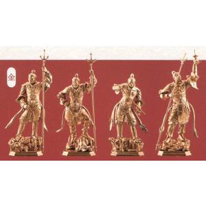 日本の至宝 仏像立体図録 彩色変化 威容の四天王編 金 ver. 全4種セット