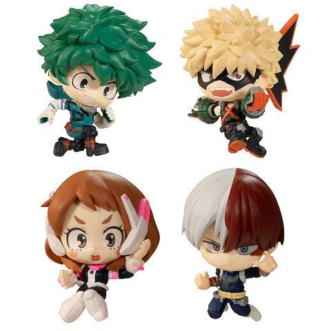 僕のヒーローアカデミア カプセルフィギュアコレクション 全4種セット コンプ コンプリートセット
