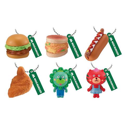 モスバーガー ミニチュアチャーム2 全6種セット コンプ コンプリートセット