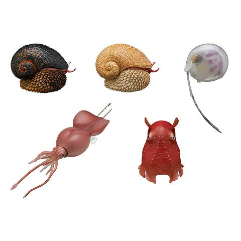 ネイチャーテクニカラー MONO PLUS 深海生物 ボールチェーン＆マグネット2 5種セット