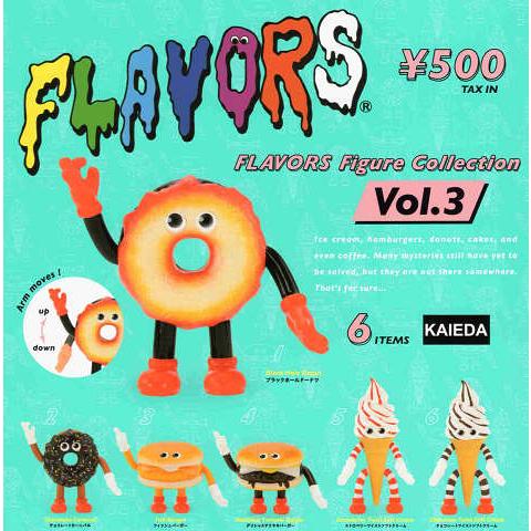 FLAVORS フィギュアコレクション Vol.3 全6種セット コンプ コンプリートセット【202...