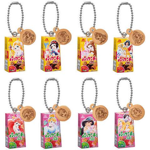 パックンチョ ミニチュアチャーム ディズニープリンセス 全8種セット コンプ コンプリートセット