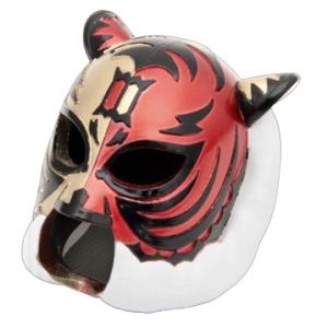 初代タイガーマスク・コレクション Vol.2 初代タイガーマスク IIIマーク 赤×金ハーフモデル