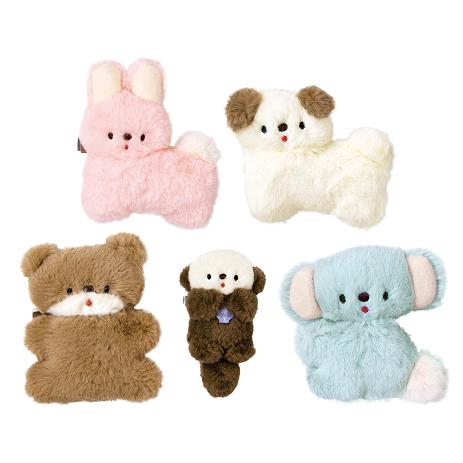 にこやまポッケ ぬいぐるみクリップ 全5種セット コンプ コンプリートセット