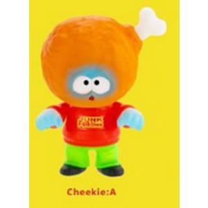 ジャンクフーディーズ フィギュアコレクション カプセル版 Cheekie チーキー：A