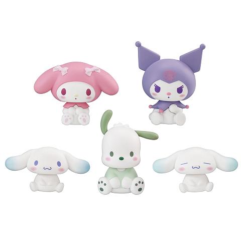 サンリオキャラクターズ あたまこつんフィギュア 全5種セット コンプ コンプリートセット