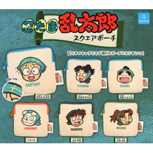忍たま乱太郎 スクエアポーチ その2 全6種セット コンプ コンプリート