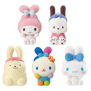 サンリオキャラクターズ なりきりうさぎさんフィギュア 全5種セット コンプ コンプリートセット