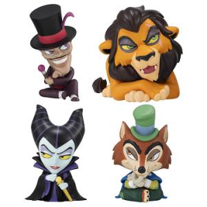 Disney VILLAINS まちぼうけ いつか野望が叶う日まで… 全4種セット コンプ コンプリ...