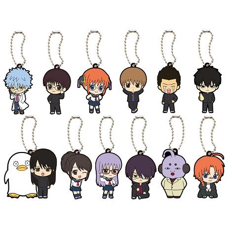 3年Z組銀八先生 カプセルラバーマスコット 全員廊下に立ってなさい 全12種セット コンプ コンプリ...