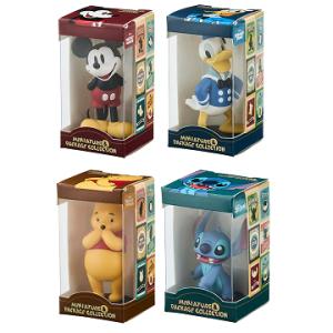 ディズニーキャラクター ミニチュア＆パッケージコレクション 全4種セット コンプ コンプリートセット