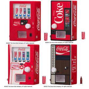 コカ・コーラ ミニチュア自動販売機 全4種セット コンプ コンプリートセット