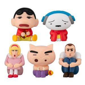 クレヨンしんちゃん まちぼうけ7 映画クレヨンしんちゃん 嵐を呼ぶ 栄光のヤキニクロード 全5種セット コンプ コンプリートセット