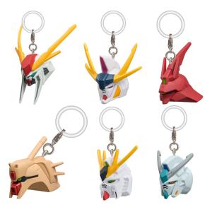 機動戦士ガンダム ガンダムヘッド めじるしアクセサリー 全6種セット コンプ コンプリートセット