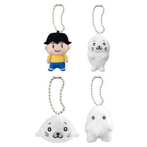 小3アシベ QQゴマちゃん ぬいぐるみマスコットチャーム 全4種セット コンプ コンプリートセット