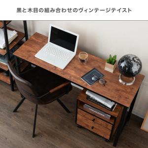 2点セット パソコンデスク 引き出し おしゃれ...の詳細画像2