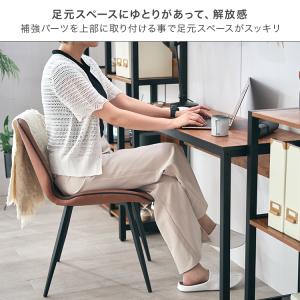 デスク おしゃれ ヴィンテージ 幅120 スリ...の詳細画像3