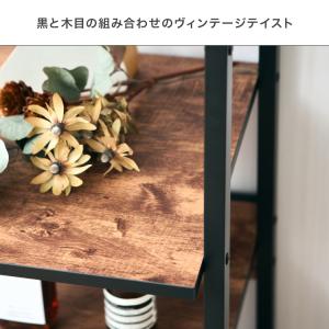 ハンガーラック 木製 おしゃれ 玄関 スリム ...の詳細画像1