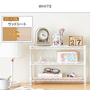 机上ラック 卓上 幅45 奥行12 3段 デス...の詳細画像3