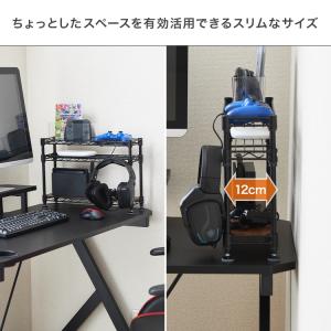 机上ラック 卓上 幅45 奥行12 3段 デス...の詳細画像5