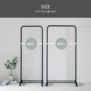 ハンガーラック スリム おしゃれ キャスター付...の詳細画像3