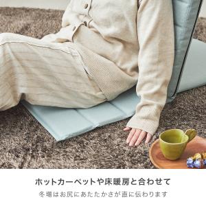 座椅子 背もたれ座椅子 コンパクト ベッド上 ...の詳細画像4