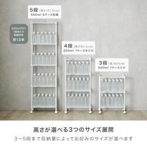 スチールラック ペットボトルラック スリム お...の詳細画像5