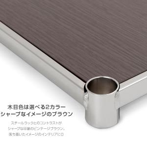 ラック 棚 ルミナス パーツ 25mm ウッド...の詳細画像5