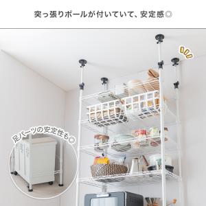 ゴミ箱ラック 幅80 ゴミ箱上ラック キッチン...の詳細画像3