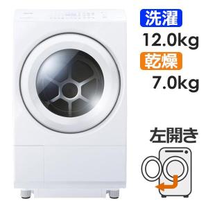 TOSHIBA（東芝） ドラム式洗濯乾燥機 ZABOON 左開き グランホワイト TW