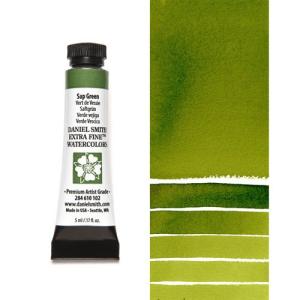 サップグリーン (Sap Green) 5mlチューブ 水彩絵具 ダニエル・スミス