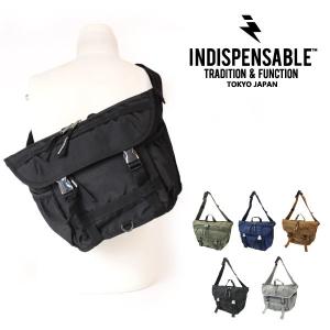 インディスペンサブル INDISPENSABLE ショルダーバッグ 斜めがけ メッセンジャーバッグ 5L IDP SHOULDER BAG LOITER 通勤 通学 旅行 メンズ レディース｜anagram