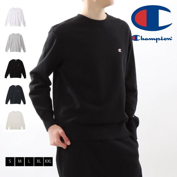 チャンピオン Champion クルーネックスウェットシャツ トレーナー 裏毛 長袖 ロングスリーブ...