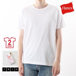 ヘインズ Hanes 【2枚組】 ジャパンフィット Tシャツ クルーネック 5.3oz Japan Fit 春夏 ベーシック H5310 メンズ レディース｜anagram