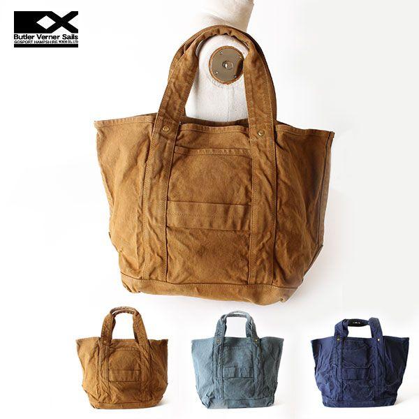 バトラーバーナーセイルズ トートバッグ マザーズバッグ 6号キャンバス Butler Verner ...