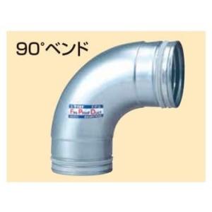 90°ベンド　断熱カバー付　集合住宅用ダクト　亜鉛めっき鋼板製　150Φ