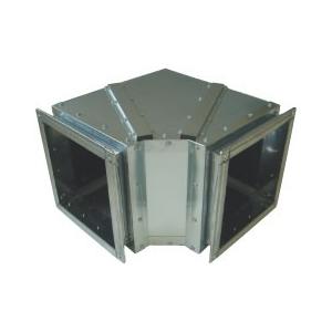 消音エルボ　標準角型（90°）　350H（mm）　450W