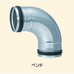 プレスベンド　1.0R　45°　F-Ringスパイラルダクト　　150Φ