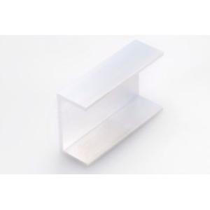 アルミ 63Sチャンネル 厚さ 4mm × 縦 80mm × 横 40mm　50 mm