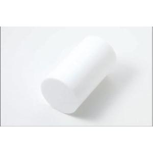 プラスチック PTFE 丸棒（白） 直径 20mm　80 mm