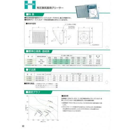 ホーコス　F3-550G