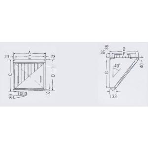 JED グリスフィルター JGZ-401S 片...の詳細画像1