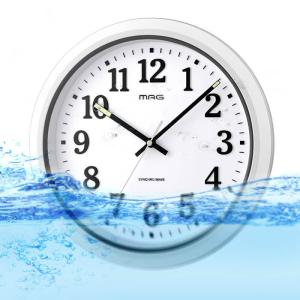 MAG 電波防塵防水掛け時計ナヤ アナログ 掛...の詳細画像1